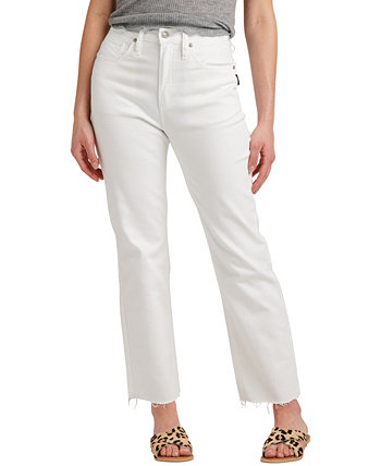 Очень желанные женские прямые брюки с высокой посадкой Silver Jeans Co.