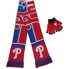 Женский комплект перчаток и шарфа Philadelphia Phillies Unbranded