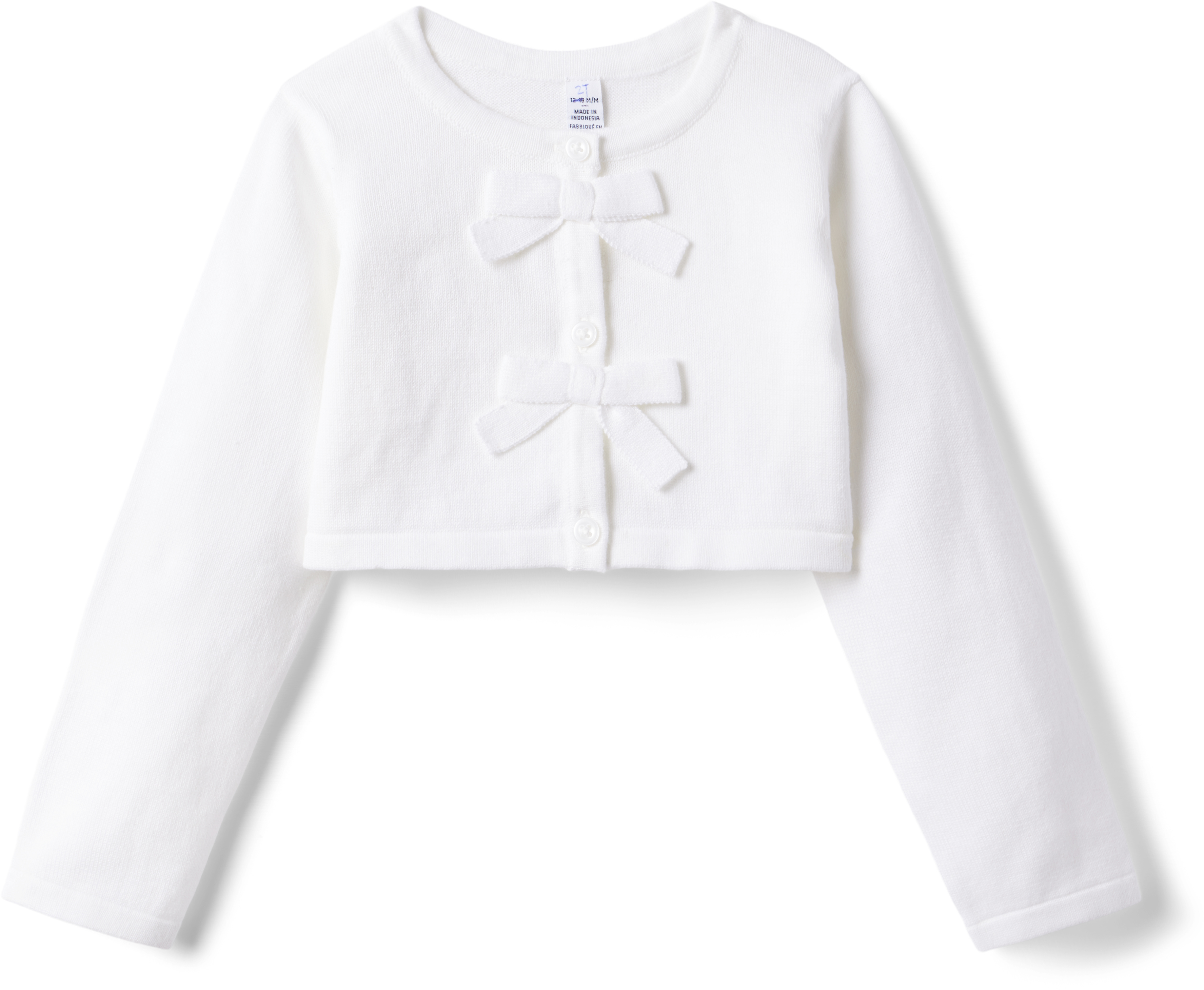 Bow Cardigan (Toddler/Little Kids/Big Kids) Janie and Jack