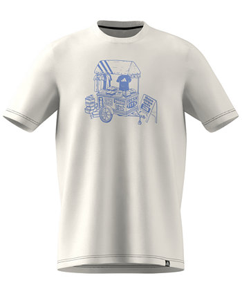 Men's Regular-Fit Merch Cart Graphic T-Shirt Adidas