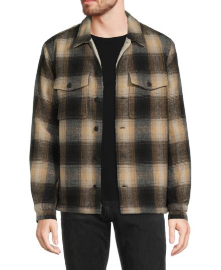 Faux Fur Lined Plaid Shirt Industry 9