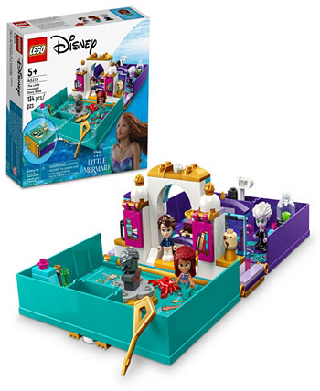 Disney 43213 Набор игрушек «История принцессы Русалочки» с минифигурками Ариэль, принца Эрика, Урсулы и Себастьяна Lego
