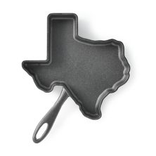 Чугунная сковорода с предварительным отливом Food Network ™ Texas Food Network