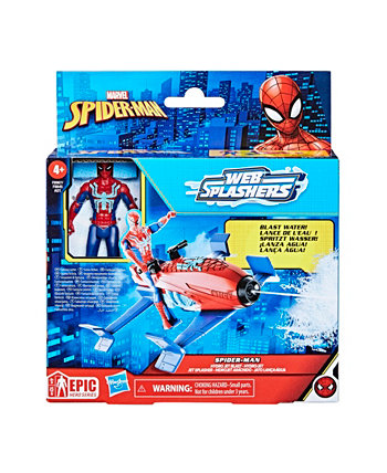 Marvel Epic Hero Series Web Splashers Spider-Man Hydro Jet Blast SPIDERMAN