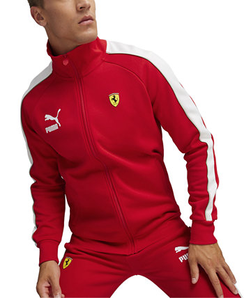 Мужская Куртка PUMA Ferrari Race Iconic T7 С Полной Молнией PUMA