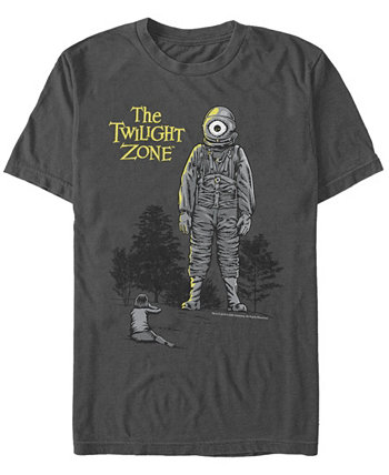 CBS Мужская футболка с коротким рукавом Laser Eye Twilight Zone