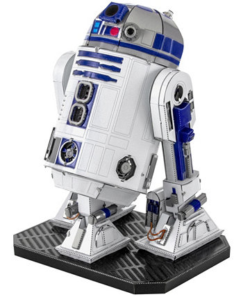 Комплект 3D-модели Metal Earth Premium Series Iconx для 3D-модели - Star Wars R2-D2, 2 предмета Fascinations