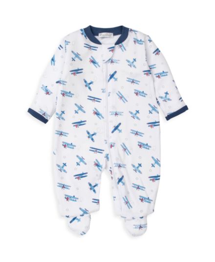 Baby Boy's Airplane Graphic Coveralls Kissy Kissy