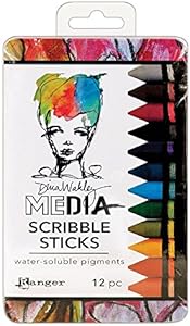 Ranger Dina Wakley Media Scribble Stick, Multicolor Ranger