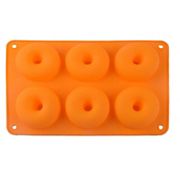 1-piece Silicone Donut Mold Baking Tray Stock Preferred