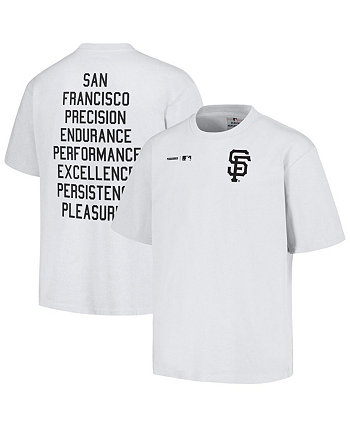 Men's White San Francisco Giants Precision T-shirt PLEASURES