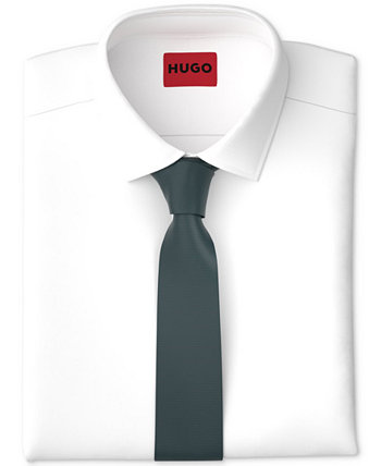 Мужской узкий шелковый галстук BOSS