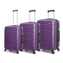 Dukap Rodez Набор чемоданов Hardside Spinner из 3 предметов DUKAP