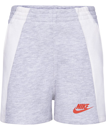 Эластичные шорты с логотипом XO для маленьких девочек Nike