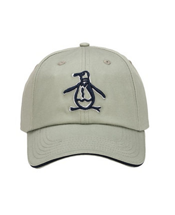 Мужская низкопрофильная бейсбольная кепка для гольфа из хлопкового твила Penguin