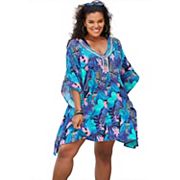 Женское Пляжное платье и туника Swim 365 Jeweled Caftan Swim 365