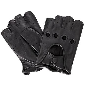 Women's Karla Hanson Leather Fingerless Driving Gloves Karla Hanson