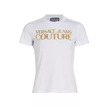 Легендарная футболка с логотипом Versace Jeans Couture