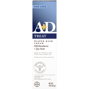 A+D Diaper Rash Cream With Dimethicone Zinc Oxide, 4 oz. Tube (Each) A & D Products