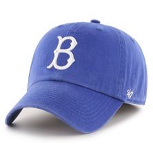 Men's '47 Royal Brooklyn Dodgers Cooperstown Collection Franchise Fitted Hat Unbranded