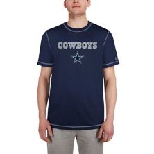 Men's New Era  Navy Dallas Cowboys Third Down Puff Print T-Shirt New Era x Staple