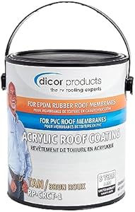 Dicor RP-CRP-Q EPDM Rubber Roof Coating System - 1 Quart Roof Cleaner/Activator Dicor