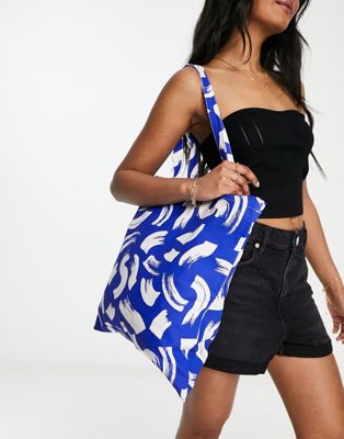 Женская сумка-тоут Monki с абстрактным принтом Monki