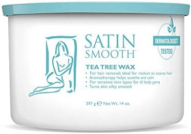 Satin Smooth Aloe Vera Hair Removal Wax 14oz. SATIN SMOOTH