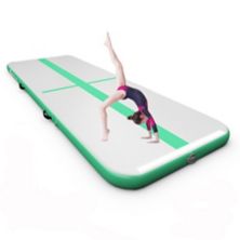 Inflatable Gymnastics Tumbling Mat with Pump Slickblue