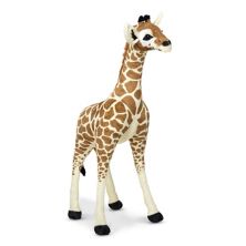 Мелисса и Дуг Реалистичная 3-футовая плюшевая плюшевая игрушка-малыш Жирафа Melissa & Doug