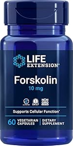 Forskolin 10 mg, 60 Vegetarian Capsules-Pack-2 Life Extension