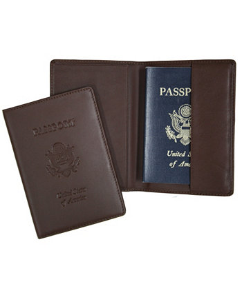 Печать паспорта с тиснением RFID Блокировка паспорта ROYCE New York