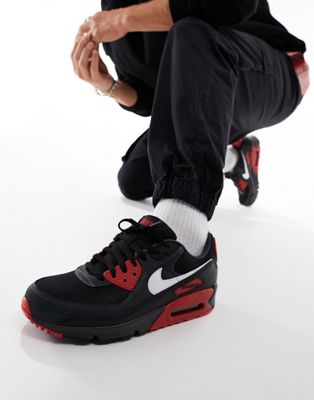Бело-красные кроссовки Nike Air Max 90 Nike