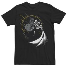 Мужская футболка с портретным рисунком DC Comics Batman and Joker Circle DC Comics