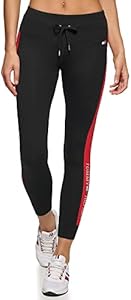 Tommy Hilfiger Sport Womens Sport Legging,Black,L Tommy Hilfiger