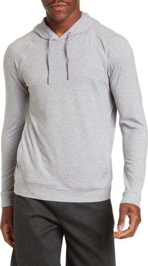 Пуловер с капюшоном из меланжевой ткани реглан 90 Degrees by Reflex