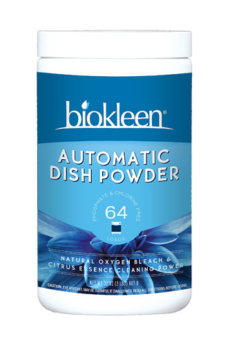 Biokleen Automatic Dish Powder Natural Oxygen Bleach &amp; Цитрусовая эссенция - 32 унции Biokleen