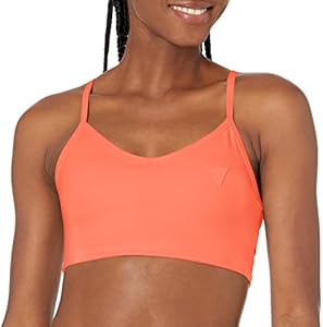 GUESS Women's Eco Sleeveless Angelica Medium Support Sports Bra GUESS