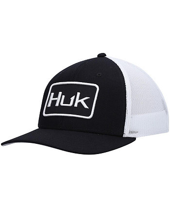 Мужская черная однотонная кепка Trucker Flex HUK