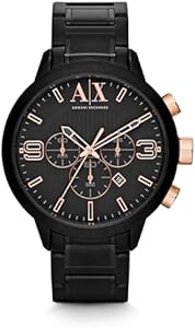 A|X Armani Exchange Chronograph Watch for Men with Stainless Steel, Silicone or Leather Band A｜X Armani Exchange