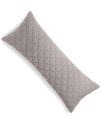 Декоративная подушка Dobby Diamond, 14 x 36 дюймов, создана для Macy's Hotel Collection