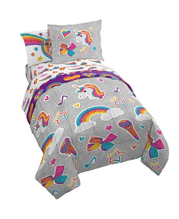 Двойное одеяло Rainbow Sparkle, 6 предметов JOJO SIWA