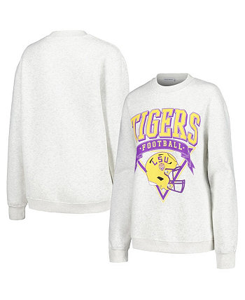 Женский пуловер с логотипом Ash LSU Tigers Established & Co.