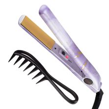 CHI Style Series Tourmaline Ceramic Hairstyling Iron with Wide Tooth Comb CHI
