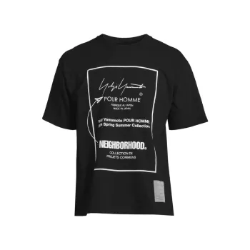 Yohji Yamamoto x Neighborhood Cotton Crewneck T-Shirt Yohji Yamamoto