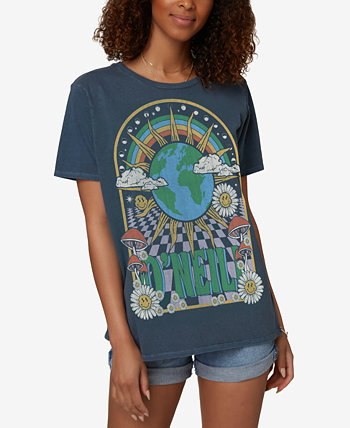 Хлопковая футболка для юниоров Back to Earth с трафаретным принтом O'Neill