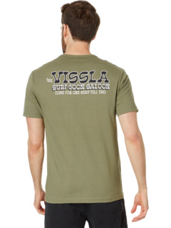 Органическая футболка с короткими рукавами и карманами Surf Goon Saloon VISSLA