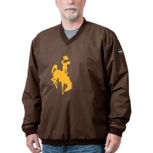 Мужской пуловер с логотипом Wyoming Cowboys Franchise Unbranded