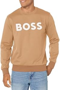 BOSS Bold Logo Sporty French Terry Sweatshirt BOSS