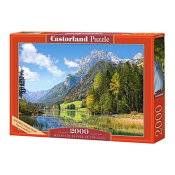 Castorland® Mountain Refuge in the Alps 2000 Piece Jigsaw Puzzle Castor